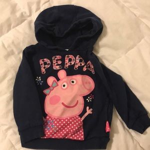 Peppa pig hoodie!!!